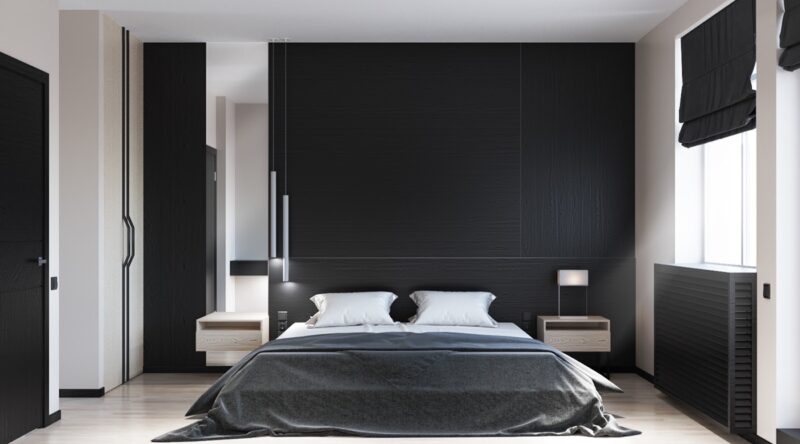 Quarto preto: 60 fotos e dicas de decoração com a cor