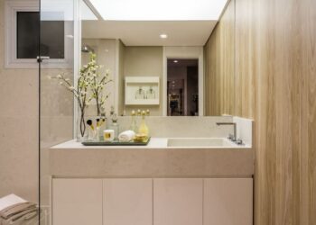 Banheiros decorados: 100 ideias com tendências de decoração