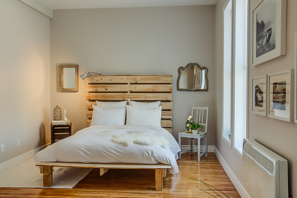 Projeto de cama com painel de pallet