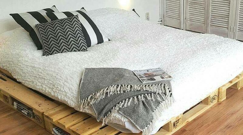 Cama de pallet: 65 modelos, fotos e passo a passo Cama de pallet: 65 modelos, fotos e passo a passo