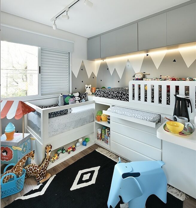 Decoração de quarto de bebê: 75 ideias com fotos e projetos