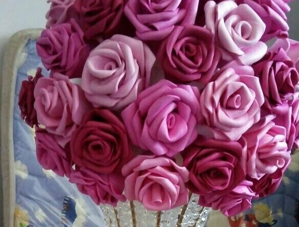 Flores de EVA: 70 ideias, moldes e passo a passo