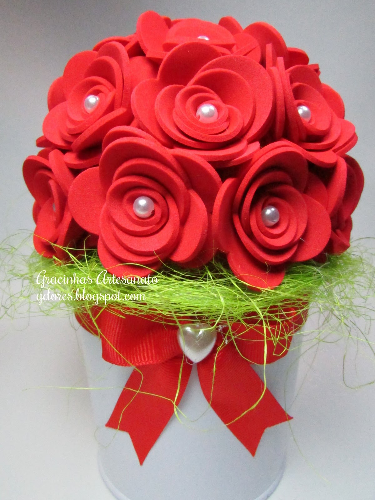 Flores de EVA 70 Ideias, Moldes e Passo a Passo DIY Adesivo De Parede Galaxia ~ Flores de EVA 70 Ideias, Moldes e Passo a Passo DIY