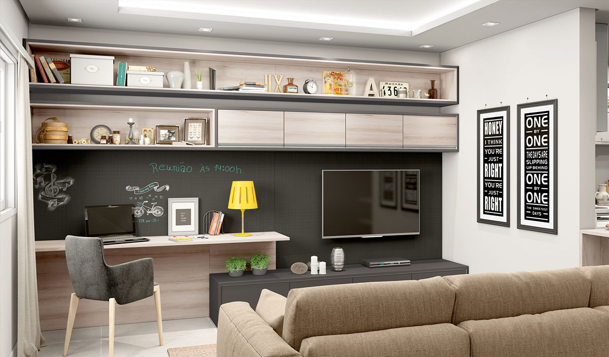 Sala Planejada: 60 Ideias de Decoração, Fotos e Projetos