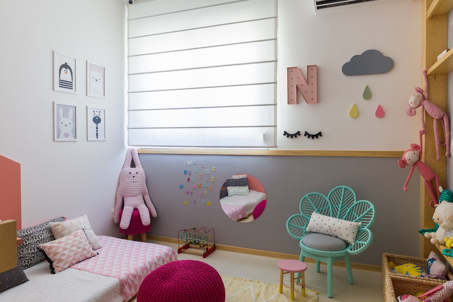 Quarto De Bebe Verde Agua E Cinza Quarto de Bebê Cinza: 60 Ideias de Decoração com Fotos