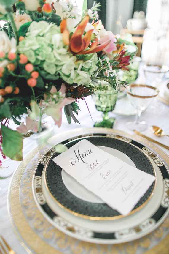 Casamento preto e dourado: sofisticação no limite!