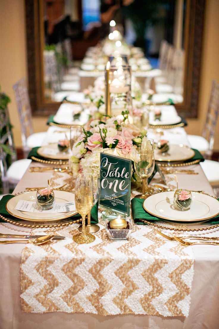 Decoração de casamento dourado: 60 ideias com fotos para se inspirar