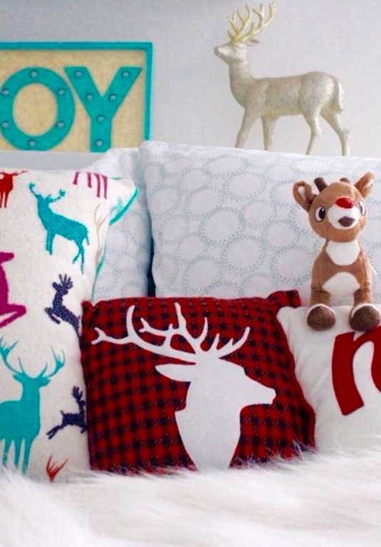 Almofadas de Natal: 60 Ideias de Decoração e Como Fazer Almofadas de Natal: 60 Ideias de Decoração e Como Fazer