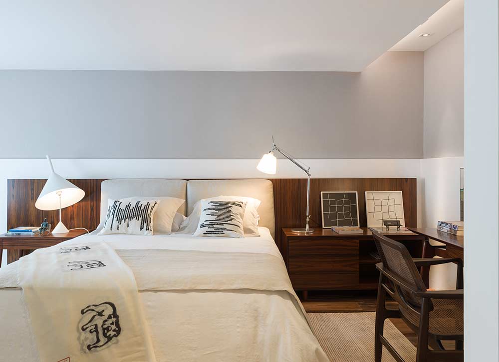 Quarto de casal moderno: 60 ideias, fotos e projetos