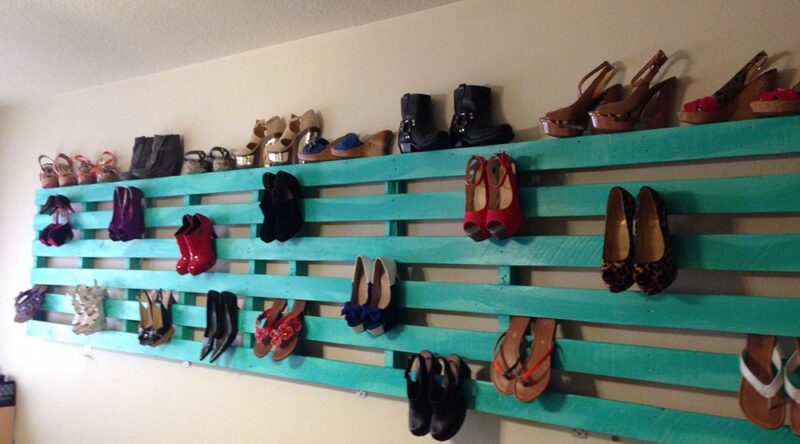 Sapateira de pallet: 50 ideias, fotos e passo a passo Sapateira de pallet: 50 ideias, fotos e passo a passo