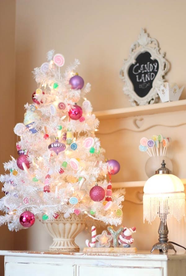 80 Ideias de Árvore de Natal Branca Inéditas e Originais (fotos) 80 Ideias de Árvore de Natal Branca Inéditas e Originais (fotos)
