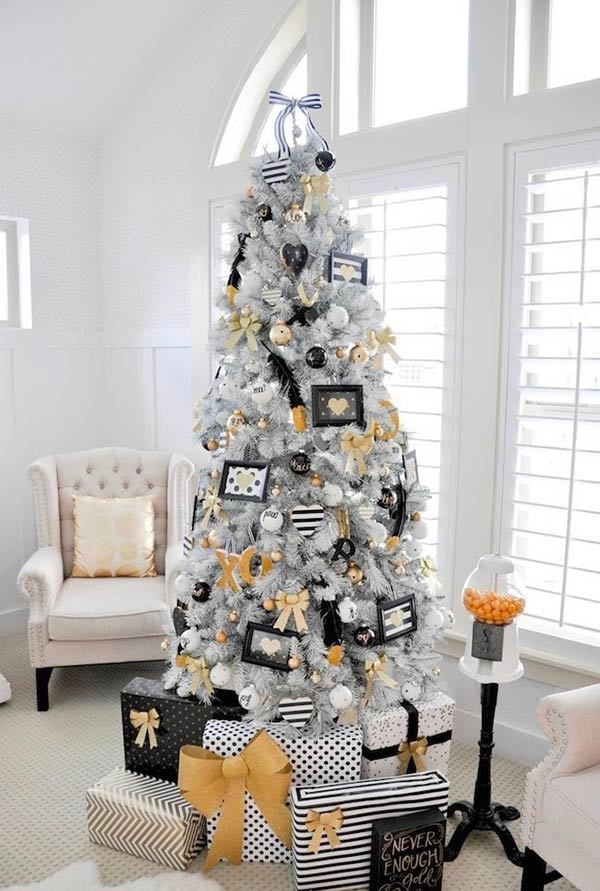 80 Ideias de Árvore de Natal Branca Inéditas e Originais (fotos) 80 Ideias de Árvore de Natal Branca Inéditas e Originais (fotos)