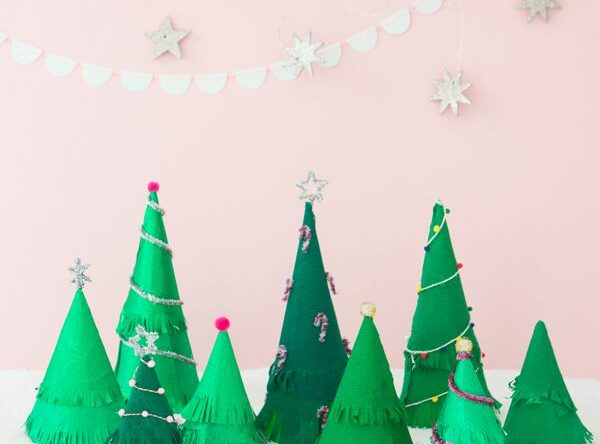 Árvore de Natal artesanal: 65 inspirações e ideias para sua produção