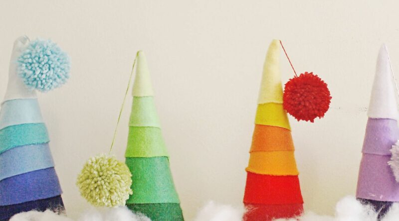 Enfeites de Natal em feltro: ideias para usar na decoração
