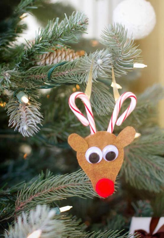 Enfeites de Natal em Feltro: 60 Ideias com Moldes e Como Fazer