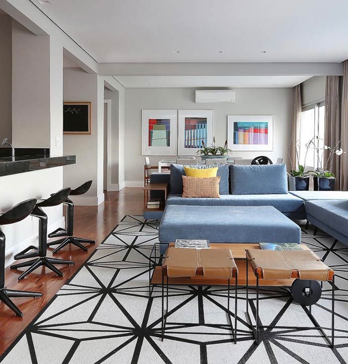 Quadros para sala: 60 dicas para decorar o ambiente