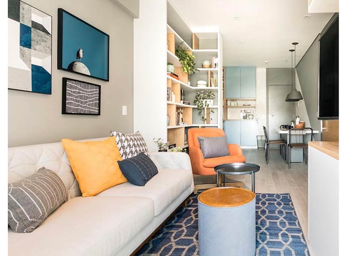 Quadros para sala: 60 dicas para decorar o ambiente