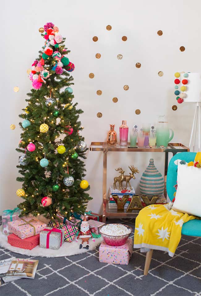 Árvore de Natal Decorada: 65 Ideias Incríveis para se Inspirar! Árvore de Natal Decorada: 65 Ideias Incríveis para se Inspirar!