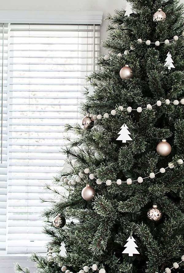 Árvore de Natal Decorada: 65 Ideias Incríveis para se Inspirar!