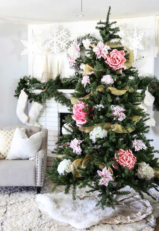 Árvore de Natal Decorada: 65 Ideias Incríveis para se Inspirar! Árvore de Natal Decorada: 65 Ideias Incríveis para se Inspirar!