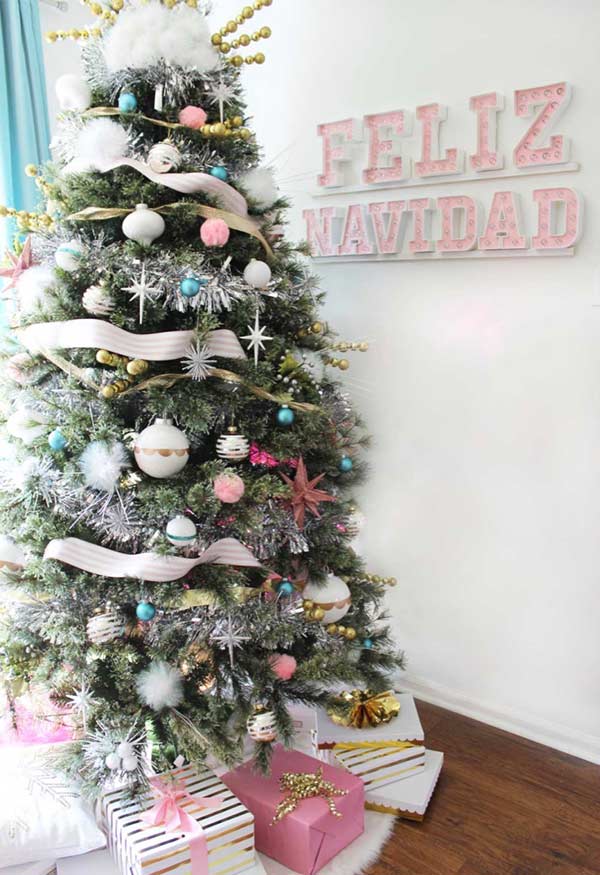 Árvore de Natal Decorada: 65 Ideias Incríveis para se Inspirar! Árvore de Natal Decorada: 65 Ideias Incríveis para se Inspirar!