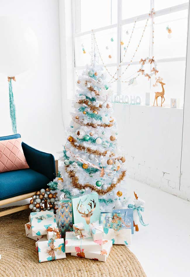 Árvore de Natal Decorada: 65 Ideias Incríveis para se Inspirar! Árvore de Natal Decorada: 65 Ideias Incríveis para se Inspirar!