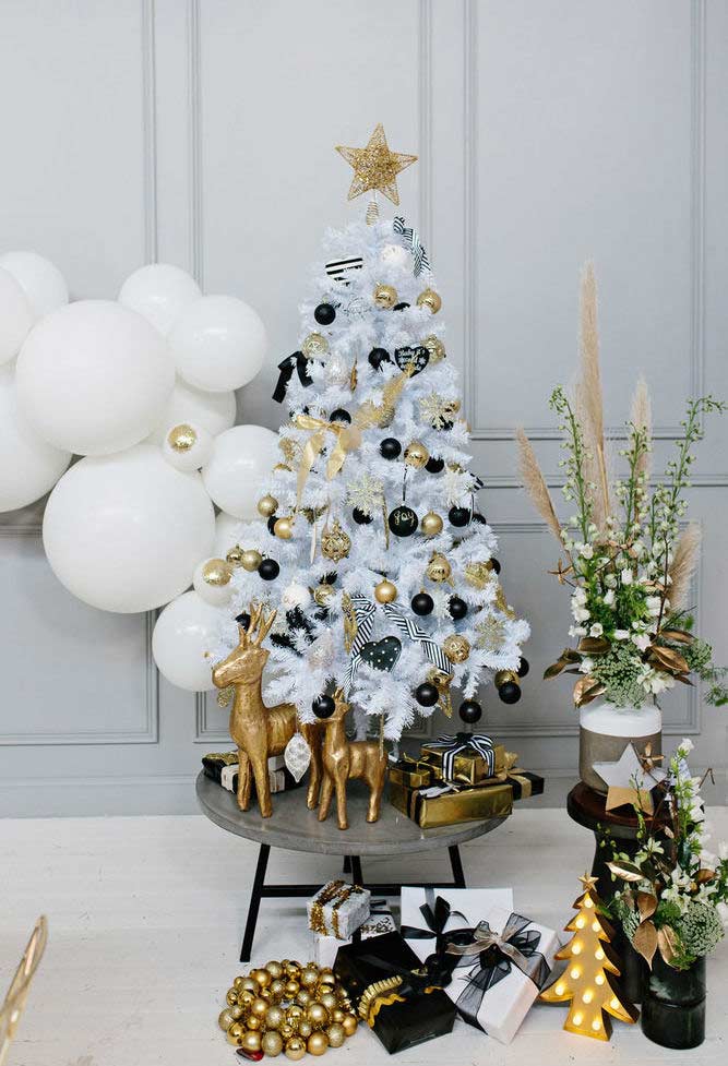 Árvore de Natal Decorada: 65 Ideias Incríveis para se Inspirar! Árvore de Natal Decorada: 65 Ideias Incríveis para se Inspirar!