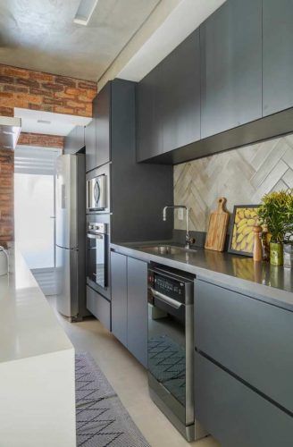 Armário de Cozinha Planejado: 60 Ideias e Dicas para Organizar
