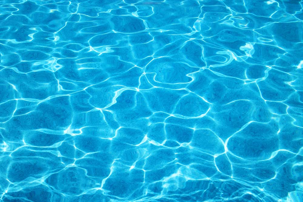 Imagem abstrata de piscina