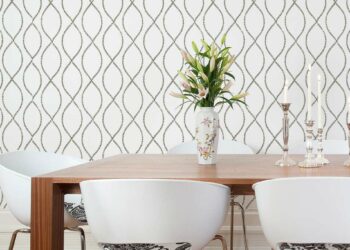 Papel de parede para sala de jantar: 60 ideias para decorar e arrasar