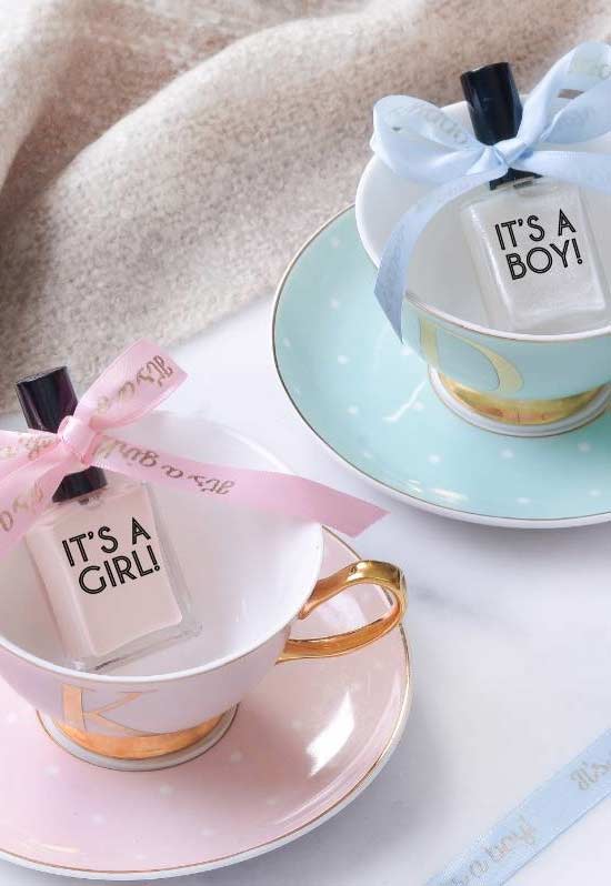 Kit para chá de bebê com xícara