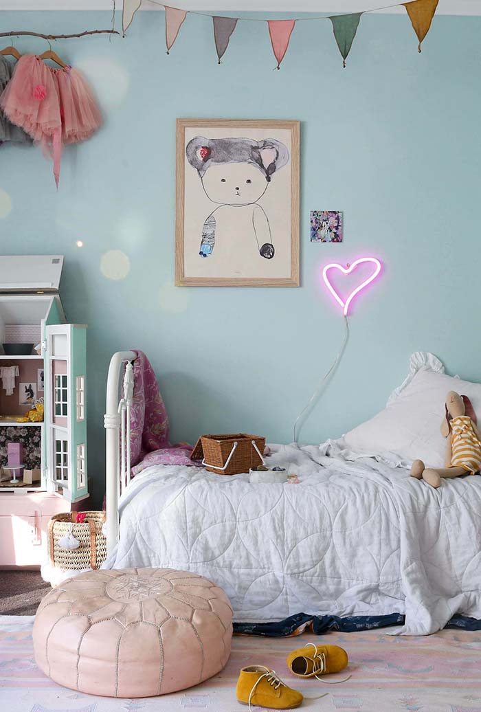 Decoração De Parede De Quarto Infantil Feminino