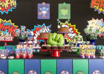 Festa dos Vingadores: 60 ideias incríveis para decorar com esse tema