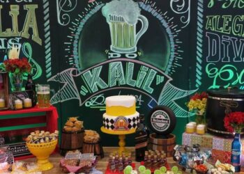 Capa para festa boteco