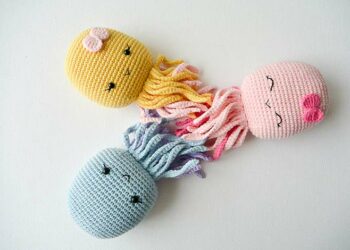 Polvo de crochê: 60 modelos fofos com passo a passo fácil