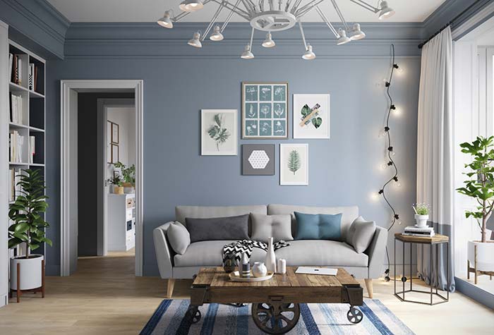 Cores Para Sala: As Melhores Tendências +77 Fotos Incríveis