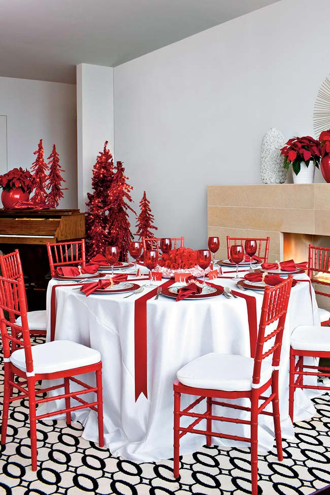 Mesa de Natal: 75 Ideias Incríveis E Fotos Para Decorar a Sua Mesa de Natal: 75 Ideias Incríveis E Fotos Para Decorar a Sua
