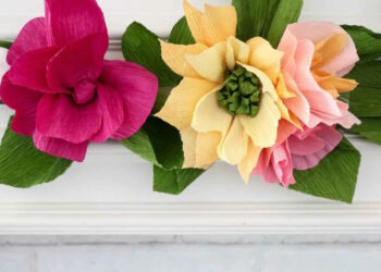 Decoração com papel crepom: 65 ideias criativas com passo a passo