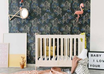 Quarto de bebê com papel de parede: como escolher e 65 ideias