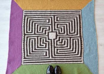 Tapete de crochê quadrado: 99 modelos diferentes com passo a passo