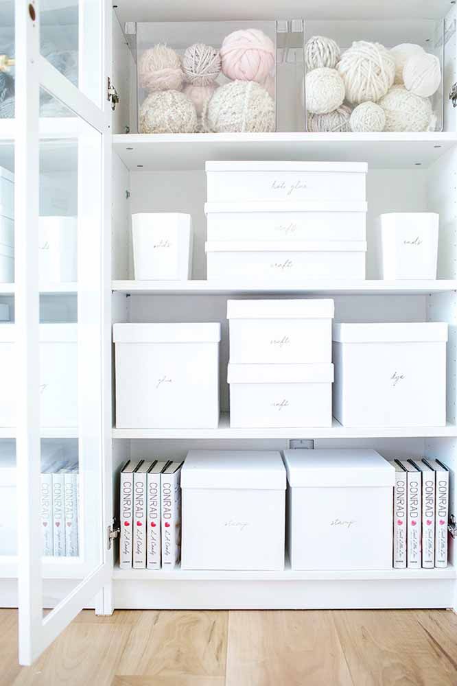 Caixas organizadoras: +20 opções para organizar e decorar