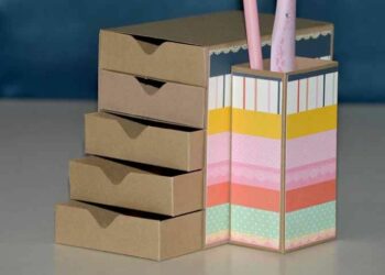 Artesanato com papelão: 60 ideias para você ter como referência