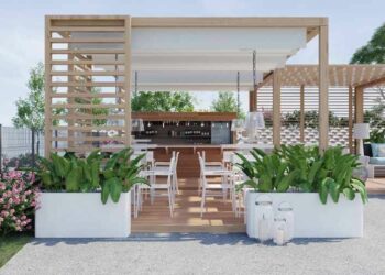 Área de churrasqueira: descubra como montar e 60 ideias de projetos