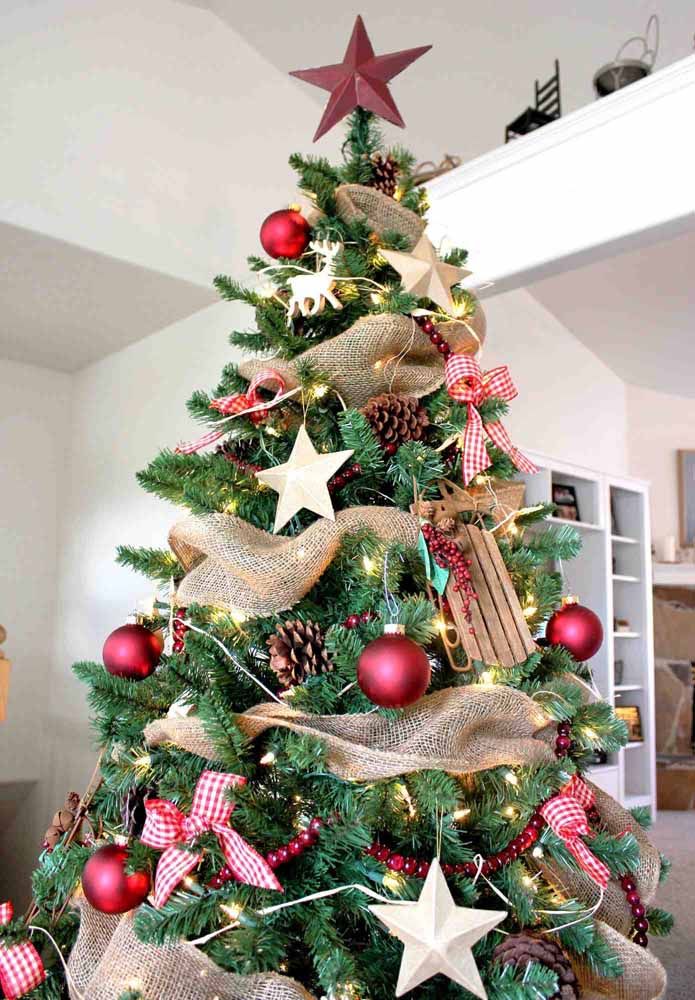 Árvore de Natal: 60 Modelos Para Encontrar a Sua Com Fotos Árvore de Natal: 60 Modelos Para Encontrar a Sua Com Fotos