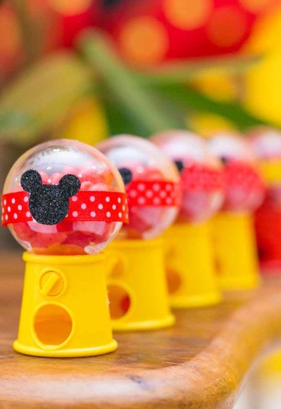 Lembrancinhas do Mickey: 60 Modelos e Passo a Passo c/FOTOS