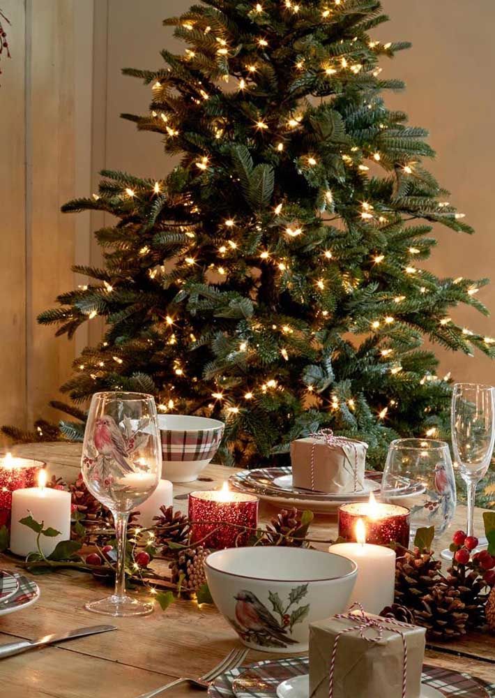 Enfeites de Natal para Mesa: Tutoriais, Como Fazer e 60 Sugestões Enfeites de Natal para Mesa: Tutoriais, Como Fazer e 60 Sugestões