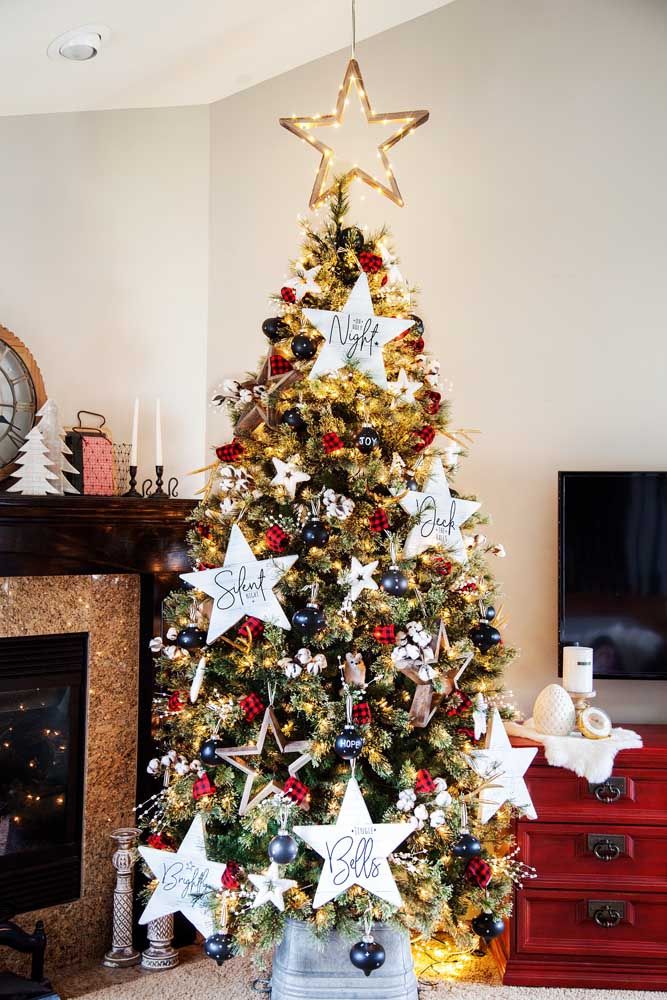 Estrela de Natal: Como Fazer, Tutoriais e 60 Exemplos Com Fotos Estrela de Natal: Como Fazer, Tutoriais e 60 Exemplos Com Fotos