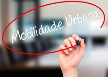 Mobilidade urbana: ilustração