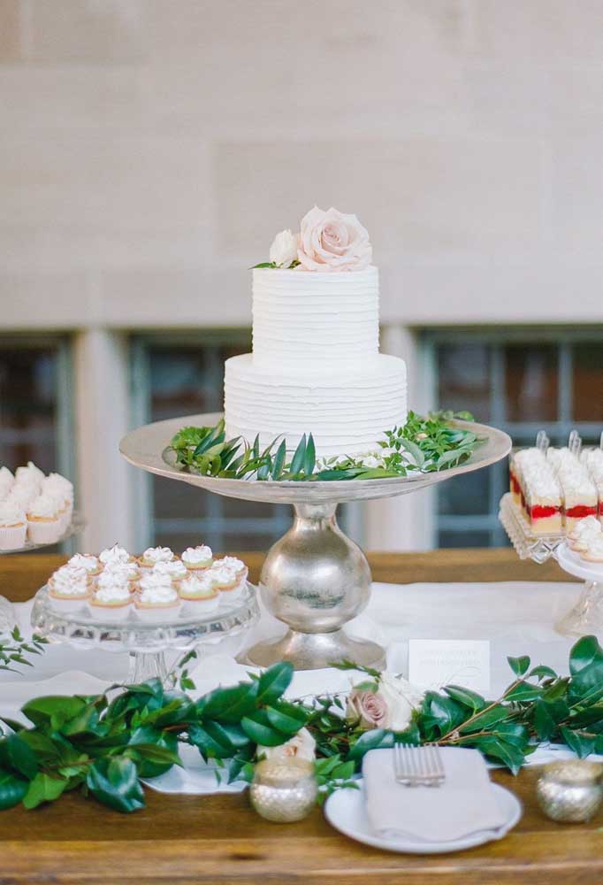 Mesa de Bolo de Casamento: Tipos e 60 Ideias Inspiradoras