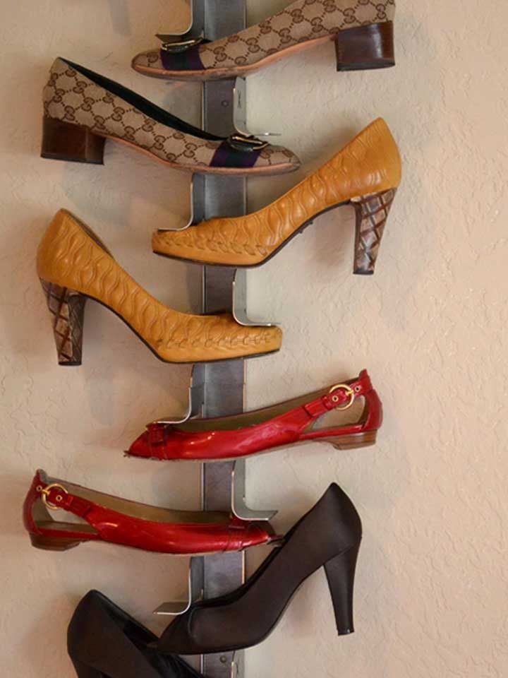 Modelo especial de sapateira para sapatos de bico fino